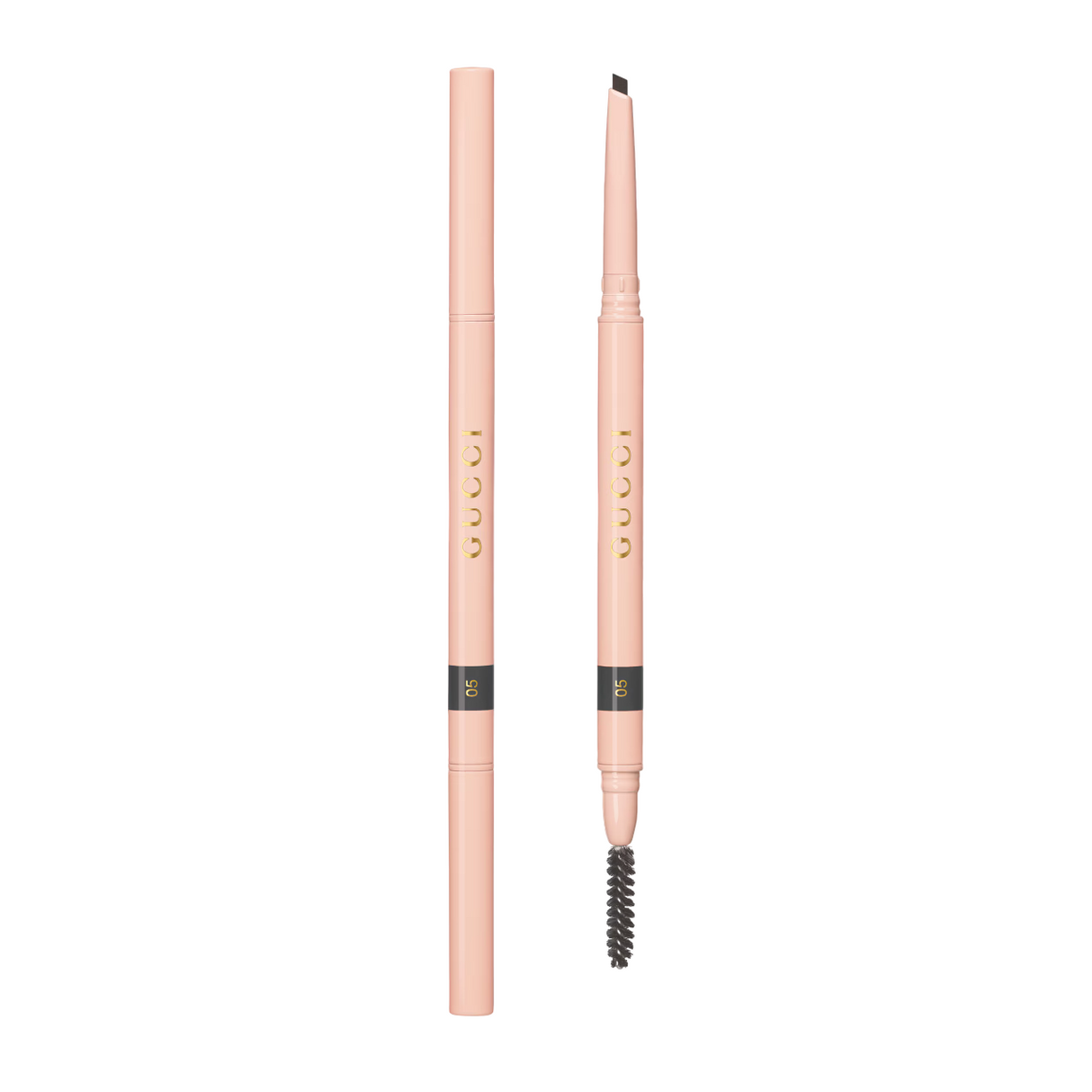 Gucci, Stylo A Sourcils, Waterproof, Double-Ended, Eyebrow Cream Pencil, 05, Gris, 0.09 g - Feel You