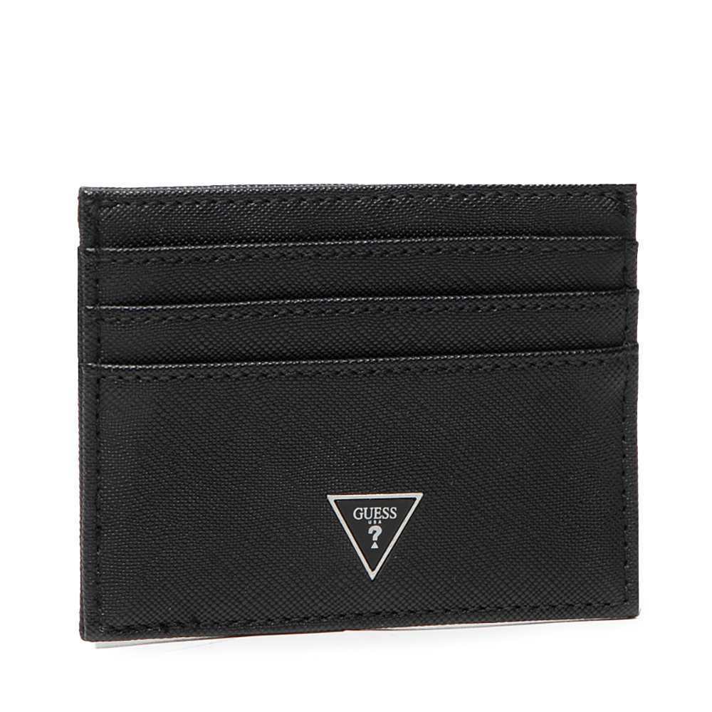 Guess, Certosa, Textile Wallet, Cardholder, Black, For Men - Feel You