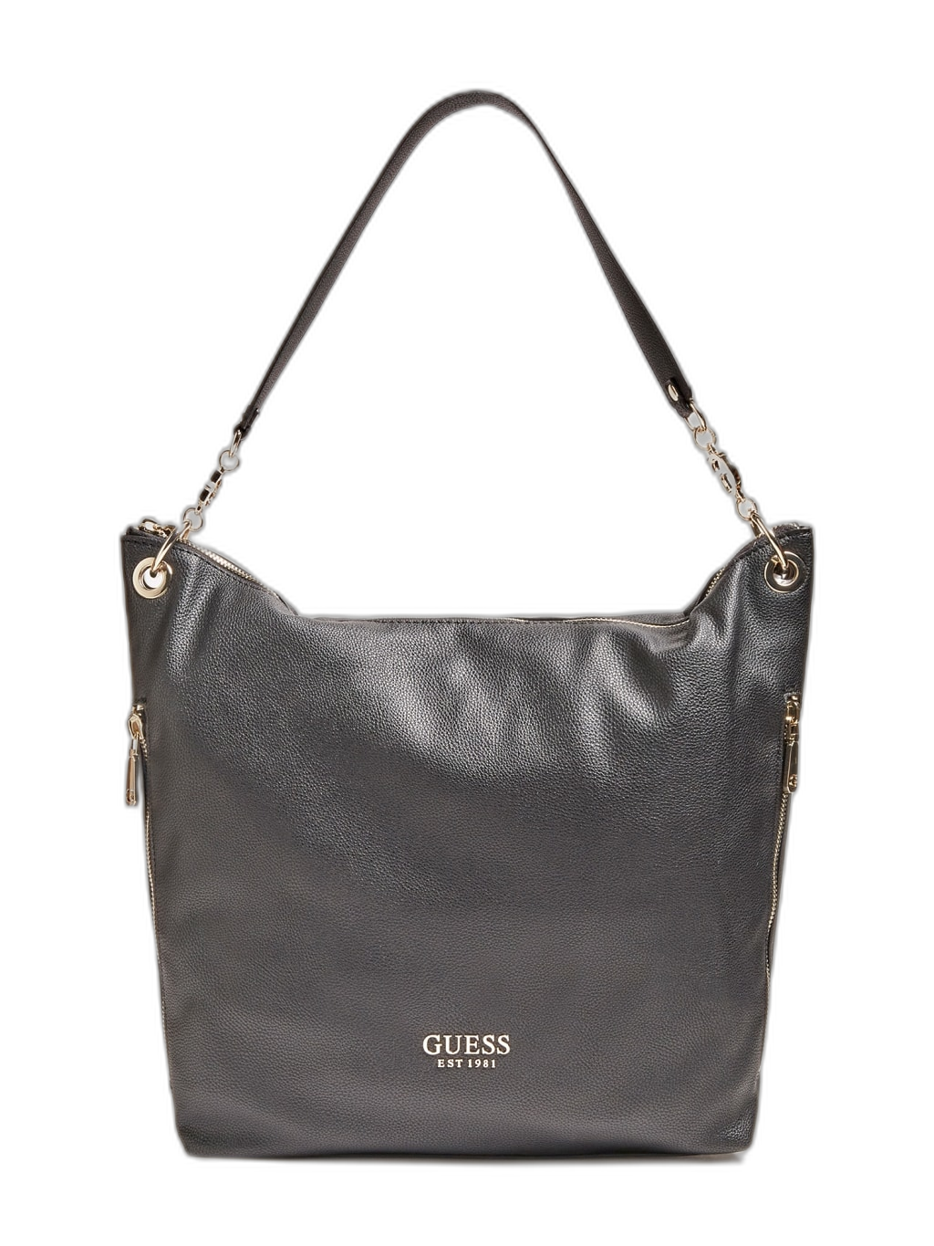 Guess, G Chain, Textile Bag, Black, For Women - Feel You