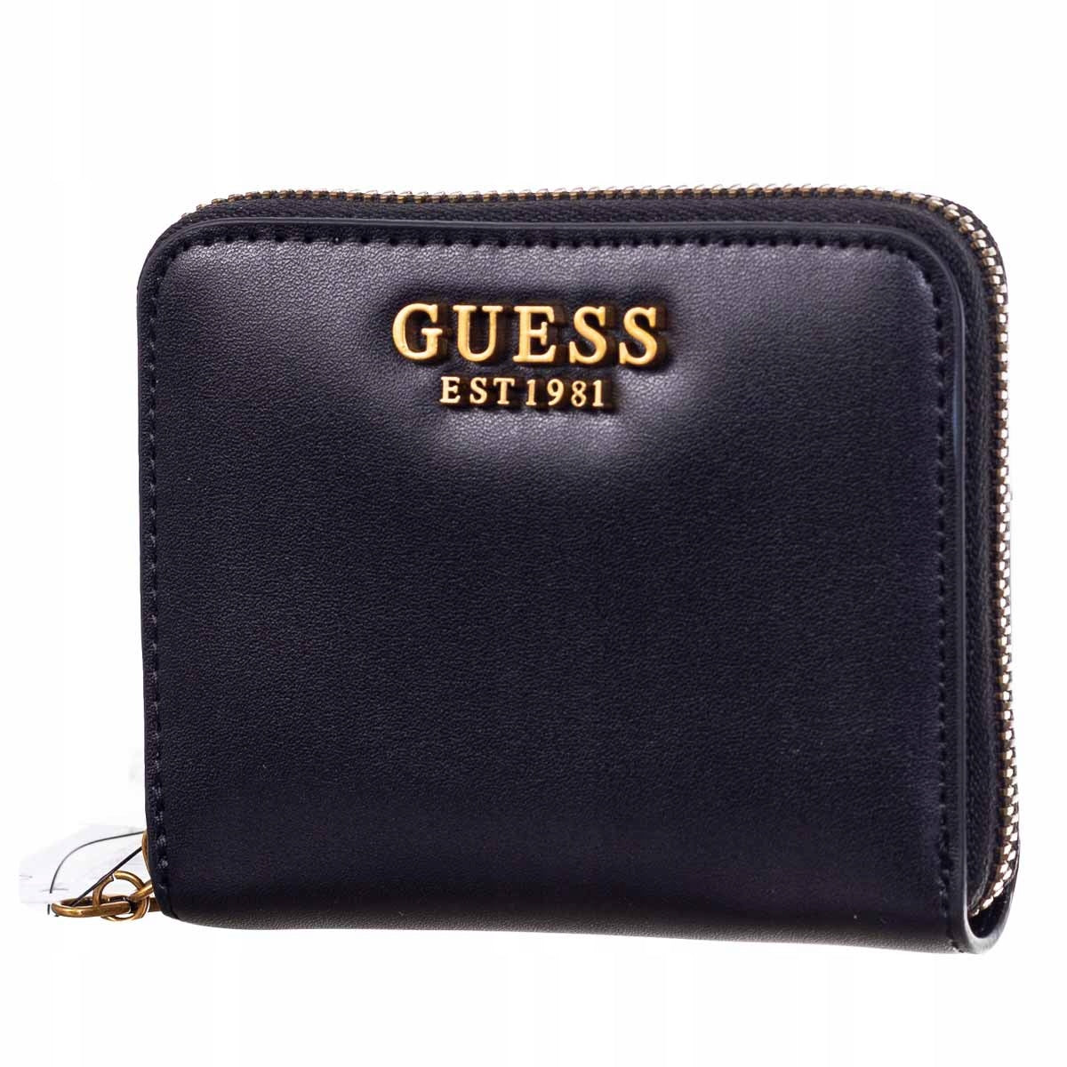 Guess, Guess, Textile Wallet, SLG Card, SWVB8500370, Black, For Women - Feel You