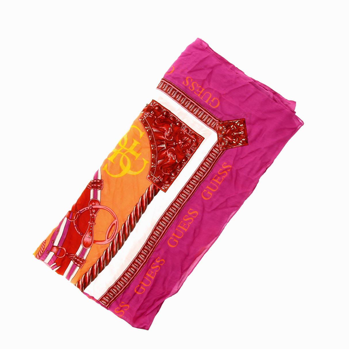 Guess, Kefiah, Textile Scarf, AW8800MOD03, 130 x 130 cm, For Women - Feel You