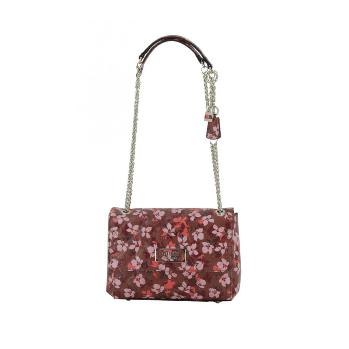 Guess, Lola, Synthetic Leather, Textile Crossbody Bag, Floral, SF787421, For Women - Feel You