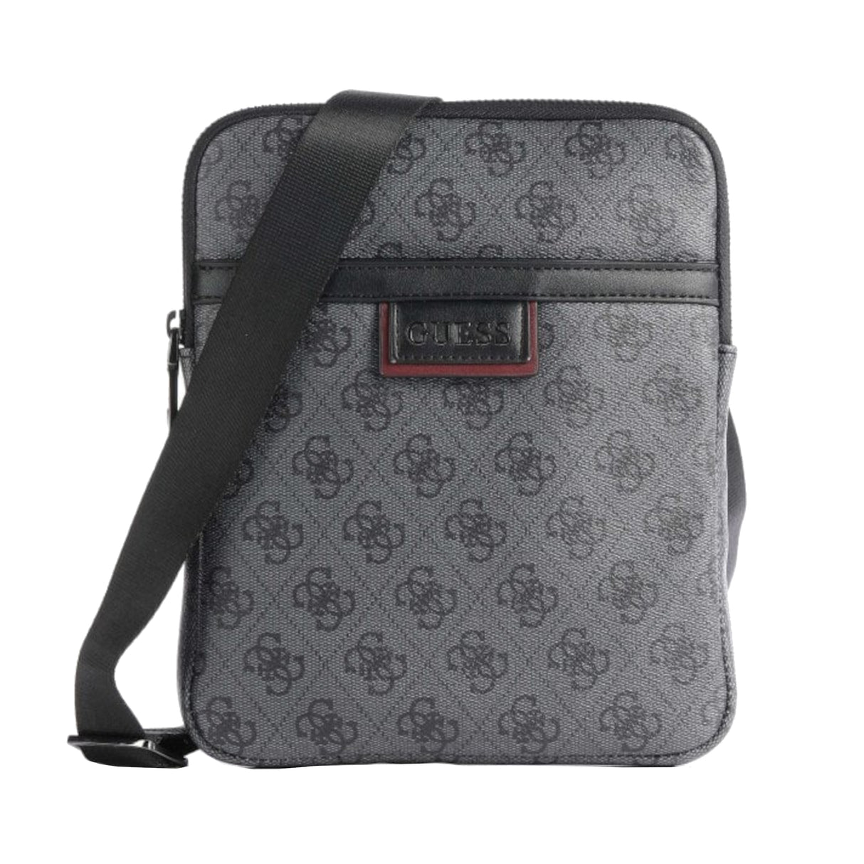 Guess, Vezzola, Textile Crossbody Bag, Black, HMVEZLP1123, 19 x 24 x 2cm, For Women - Feel You