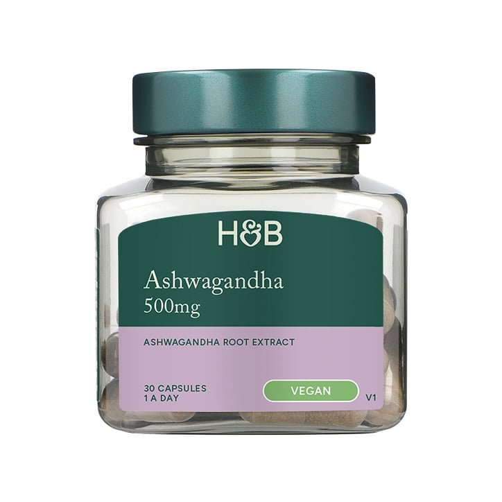 HB Ашваганда 500mg 30 купсули, Holland & Barrett - Feel You