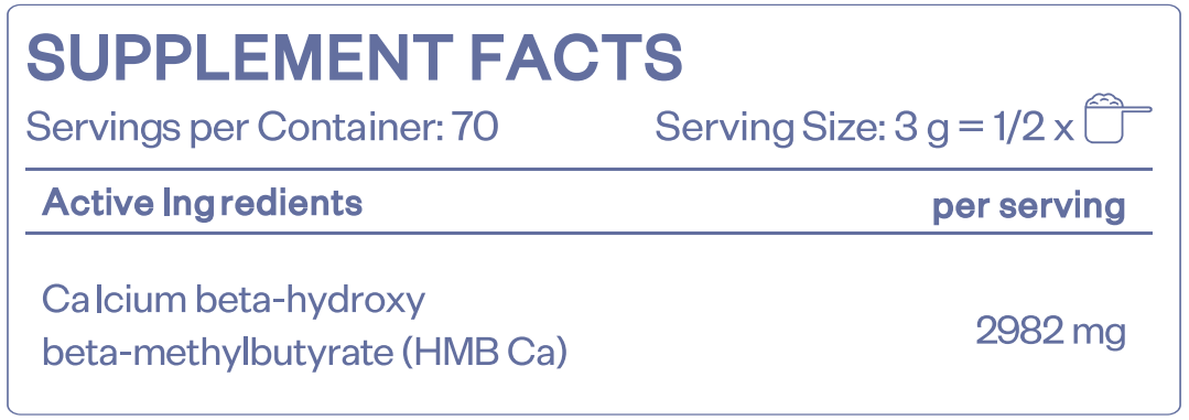 HMB POWDER - 210 g - Feel You