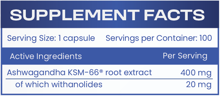HS Labs - ASHWAGANDHA KSM-66 1000 mg - 100 capsules - Feel You