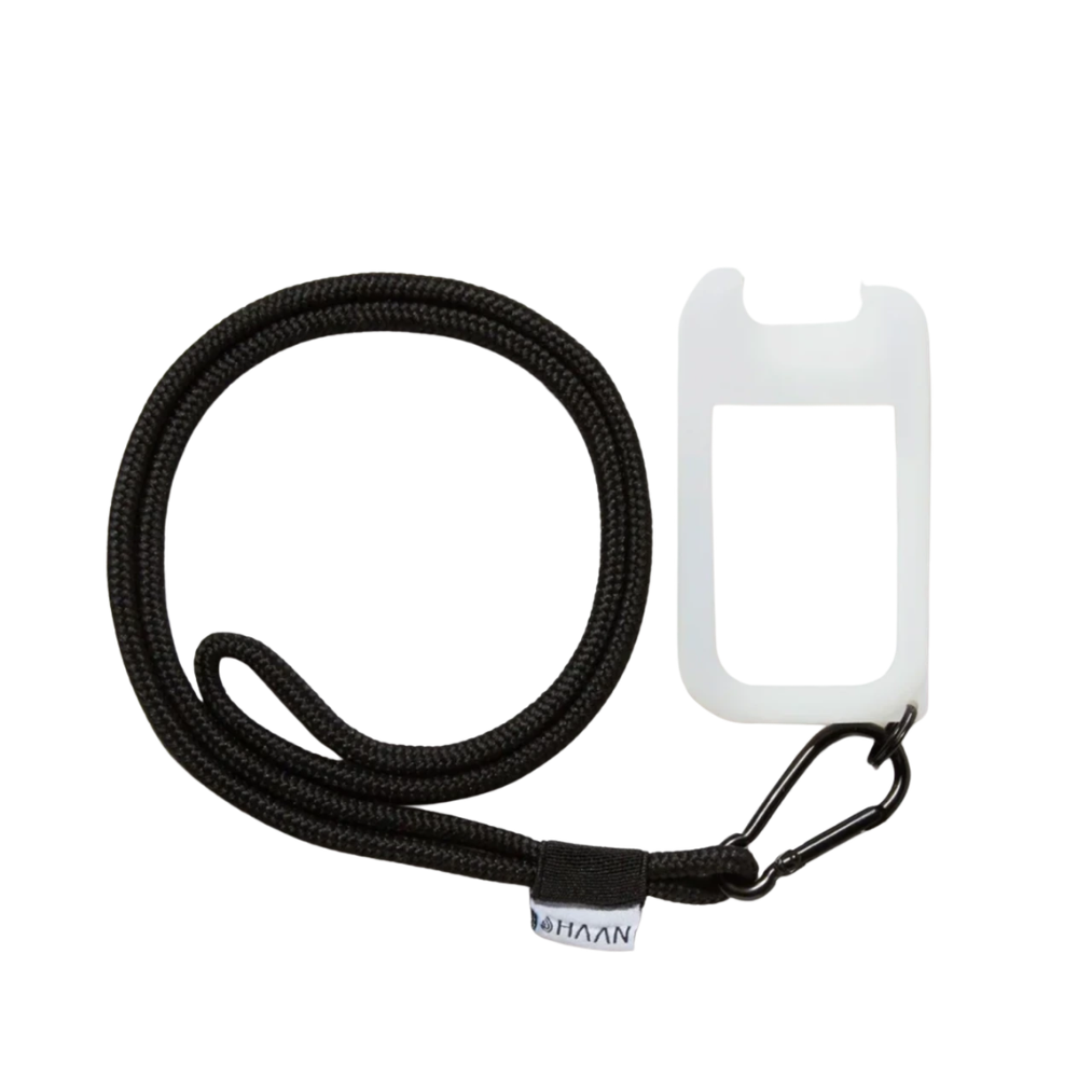 Haan, Hand Sanitizer, With Neck Lanyard, Protective Case, Black - Feel You