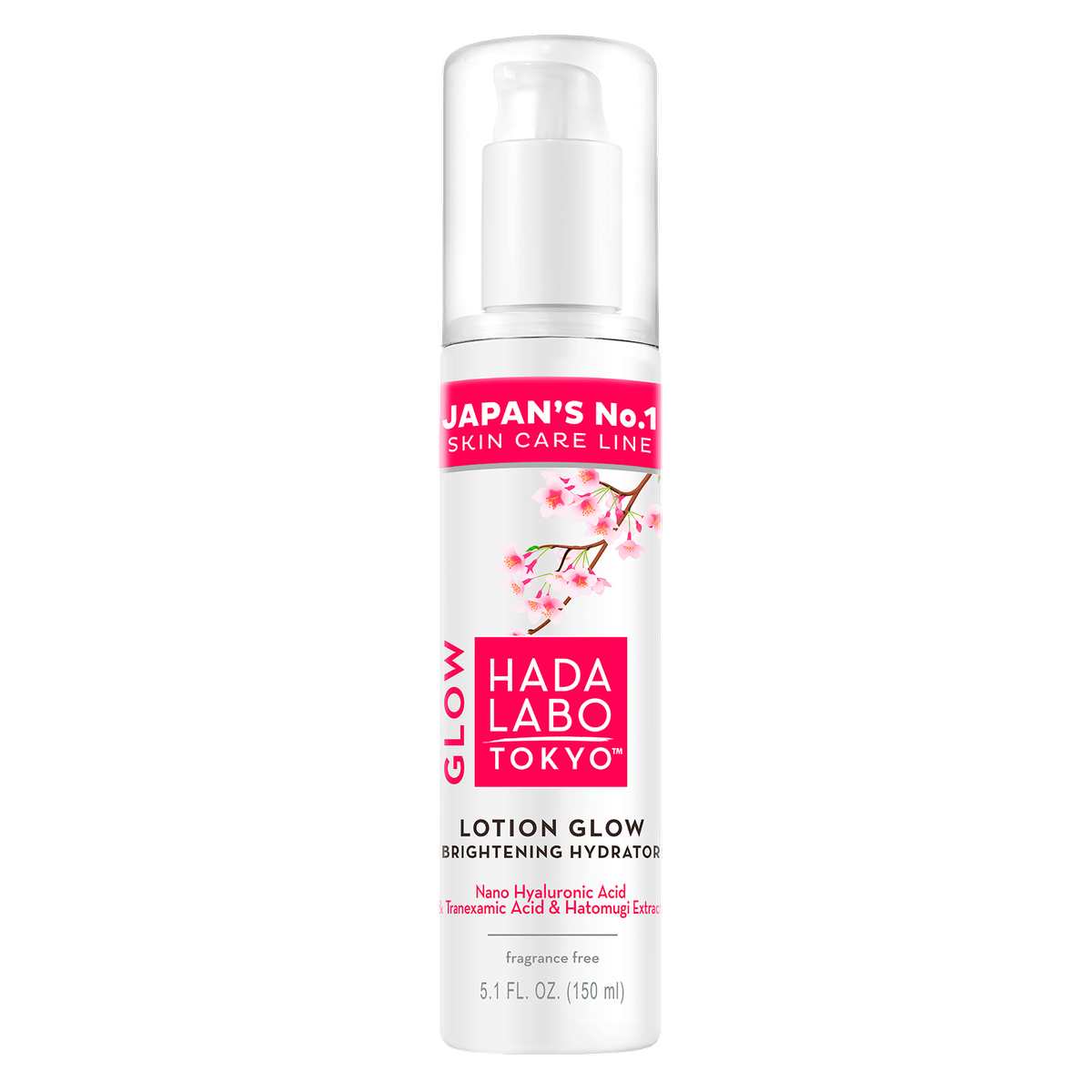 Hada Labo Tokyo, Glow, Hyaluronic Acid, Brightening, Day, Lotion, Face, 150 ml - Feel You