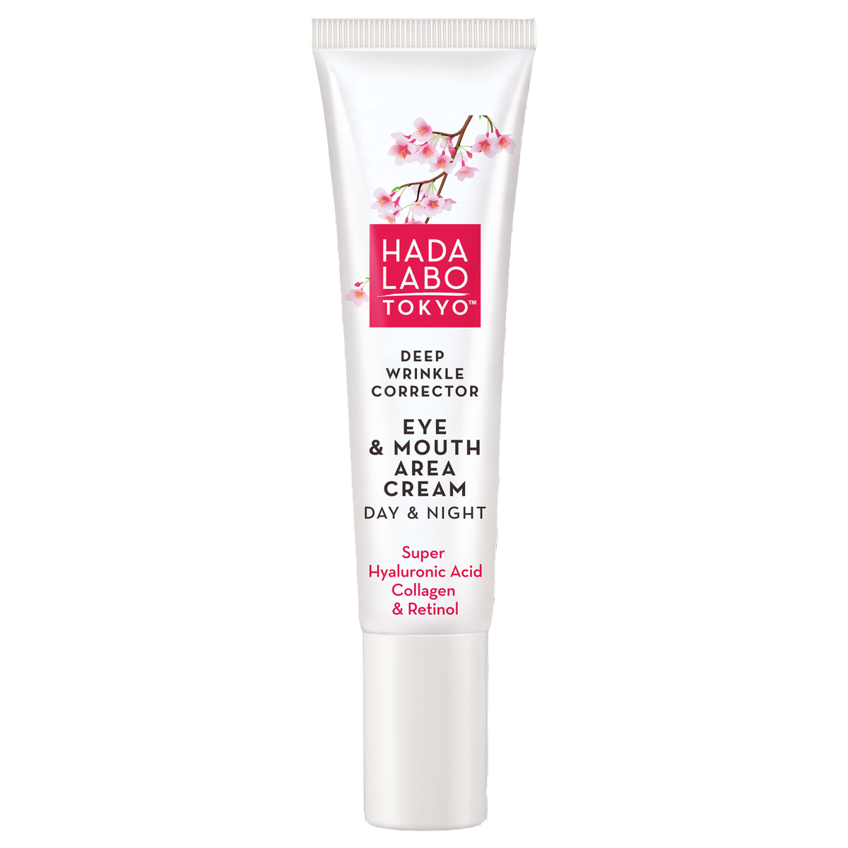 Hada Labo Tokyo, Hada Labo, Hyaluronic Acid & Collagen, Anti-Wrinkle, Day & Night, Eye Cream, 15 ml - Feel You