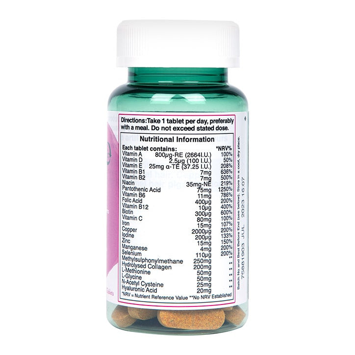 Витамини за коса с колаген (Hair Vitamins) 60 таблетки, H&B - Feel You