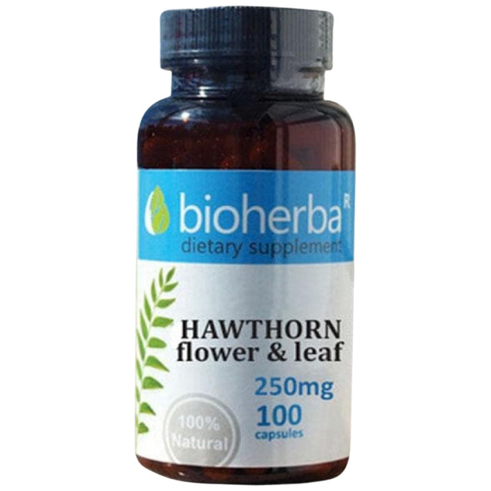 Hawthorn Flower & Leaf 250 mg - 100 капсули - Feel You