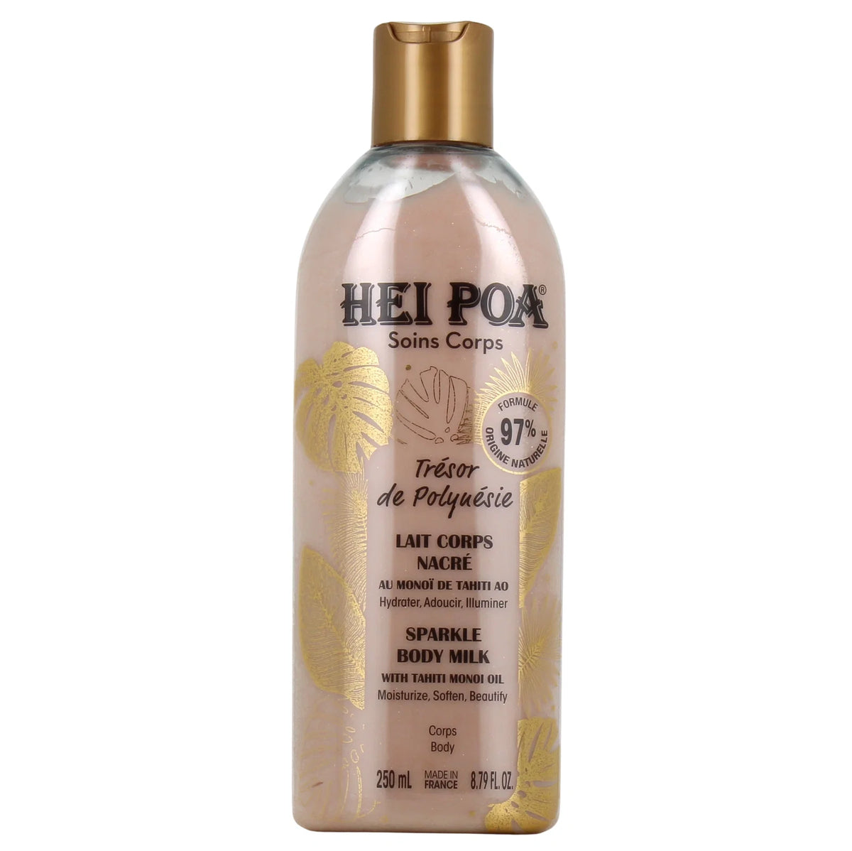 Hei Poa, Tresor De Polynesie, Sparkling, Body Milk, 250 ml - Feel You