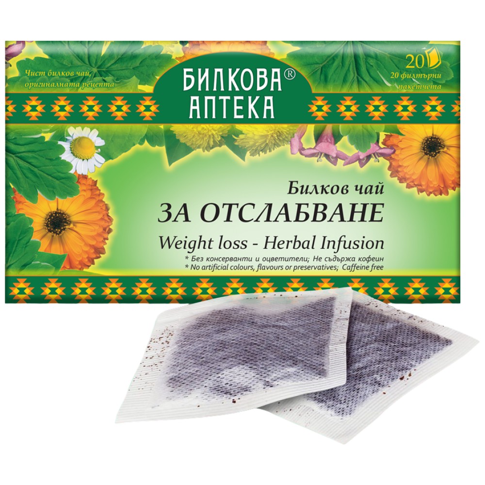 Herbal Tea For Weight Loss - 20 x 30 грама - Feel You