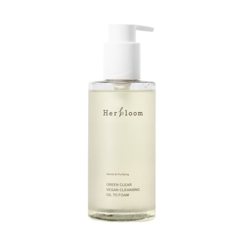 Herbloom - Green Clear Vegan Cleansing Oil To Foam, 200ml - Feel You