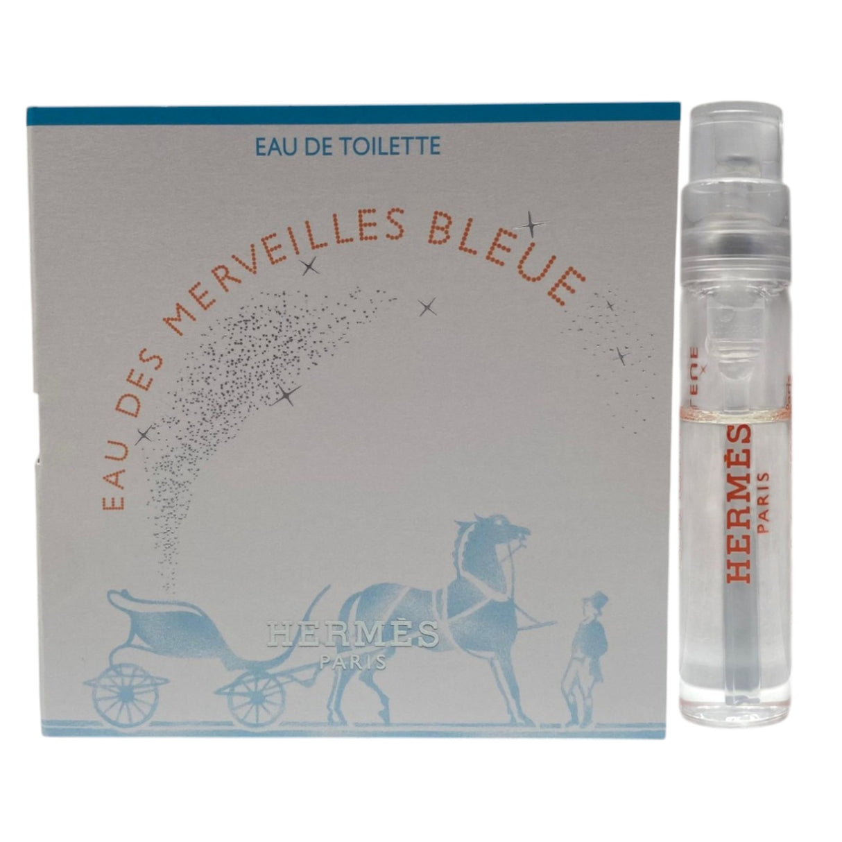 Hermes, Eau des Merveilles Bleue, Eau De Toilette, For Women, 2 ml *Vial - Feel You