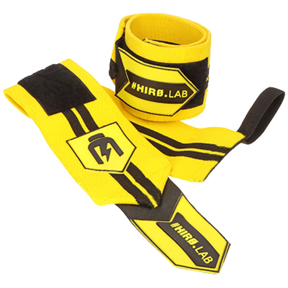 Hero Wrist Wraps | Yellow & Black - Feel You