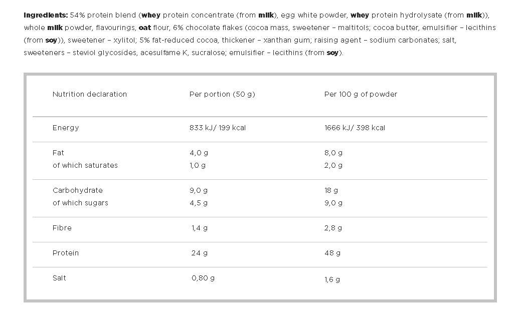 Hi Protein Brownie 500 грама - Feel You