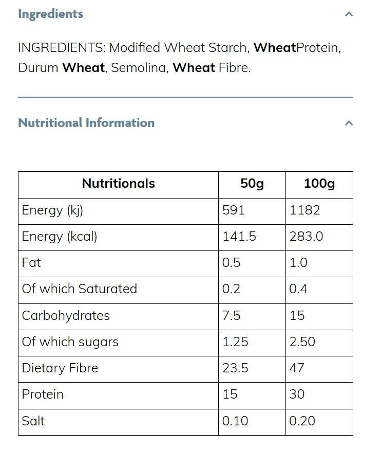 High Protein Skinny Penne Pasta - 200 грама - Feel You