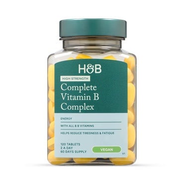 High Strength | Complete Vit B Complex - 120 Таблетки - Feel You