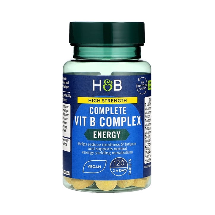 High Strength | Complete Vit B Complex - 120 Таблетки - Feel You