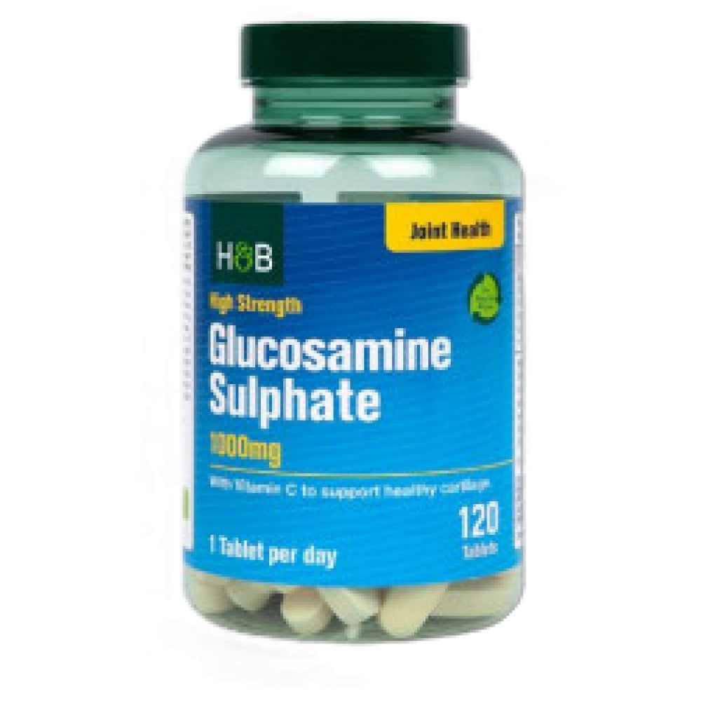 High Strength Glucosamine Sulphate 1000 mg - 120 Таблетки - Feel You