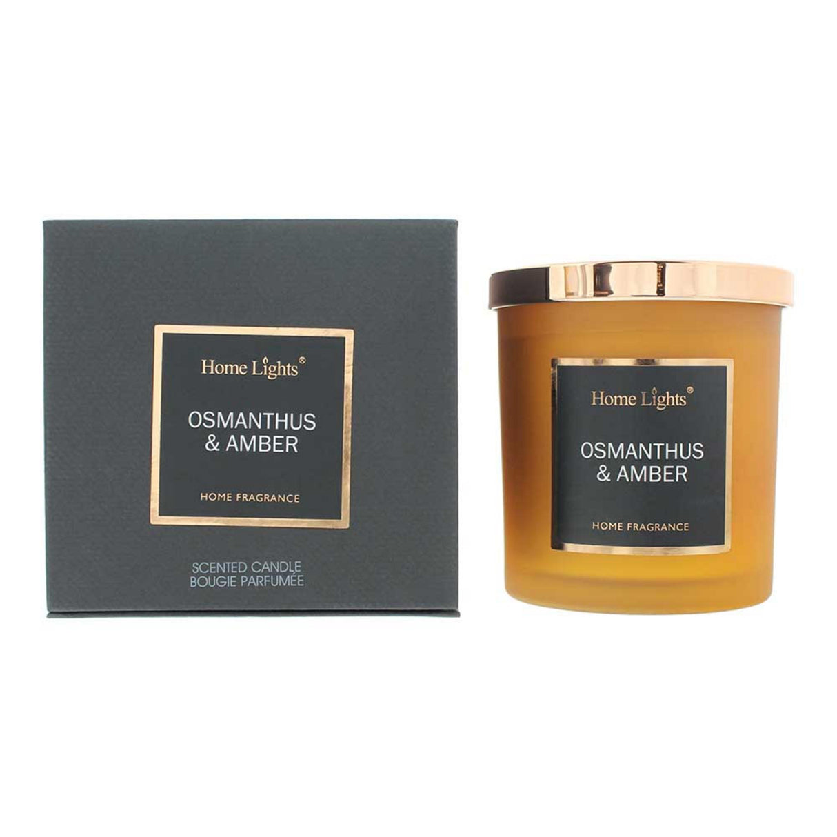 Home Lights, Osmanthus & Amber, Scented Candle, 215 g - Feel You