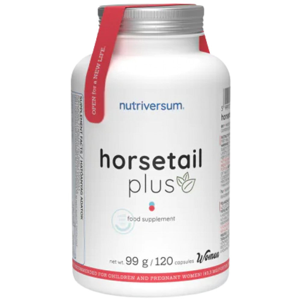Horsetail Plus | with Green Tea & Guarana - 120 капсули - Feel You