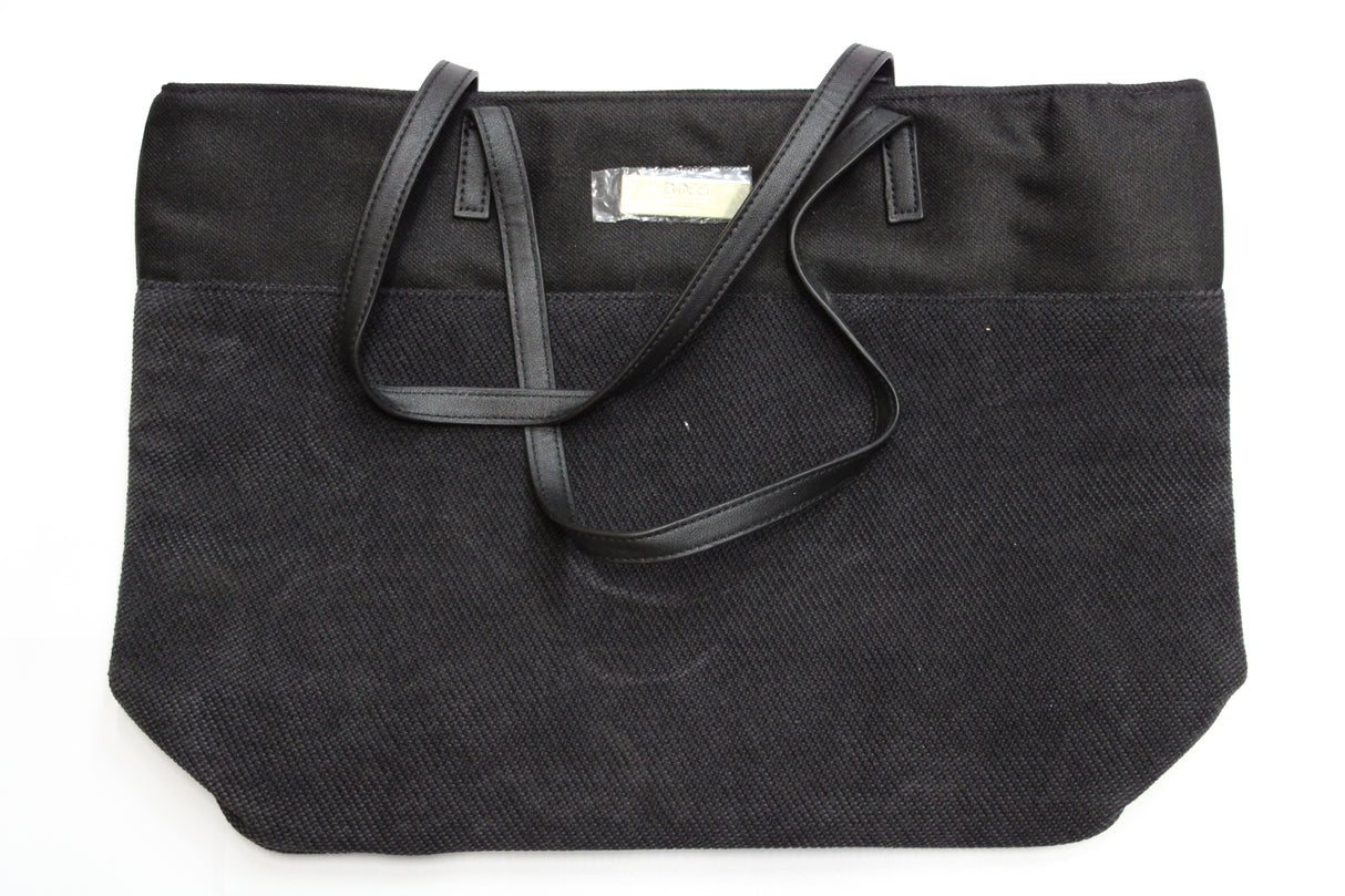 Hugo Boss, Hugo Boss, Canvas, Textile Bag, Tote, Black, For Women - Feel You