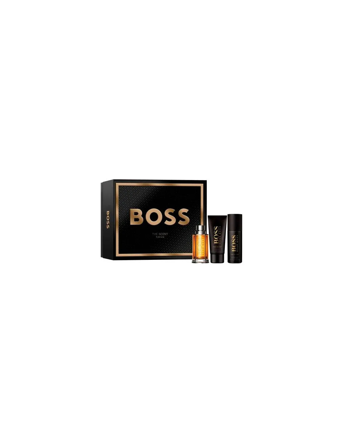 Hugo Boss - The Scent Gift set EDT 100 ml, deo spray 150 ml and shower gel 100 ml - 100ml - Feel You