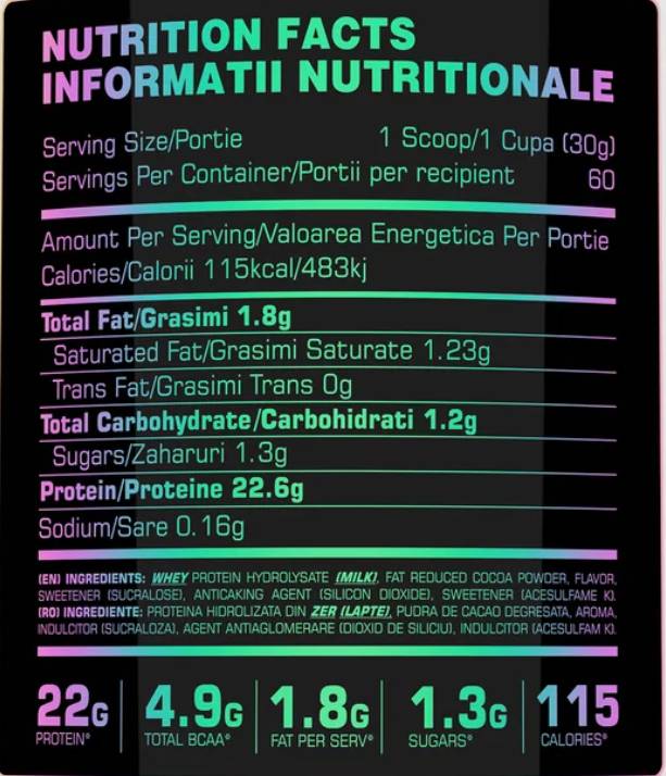 Hydro X5 | 100% Hydrolyzed Whey - 1800 грама - Feel You