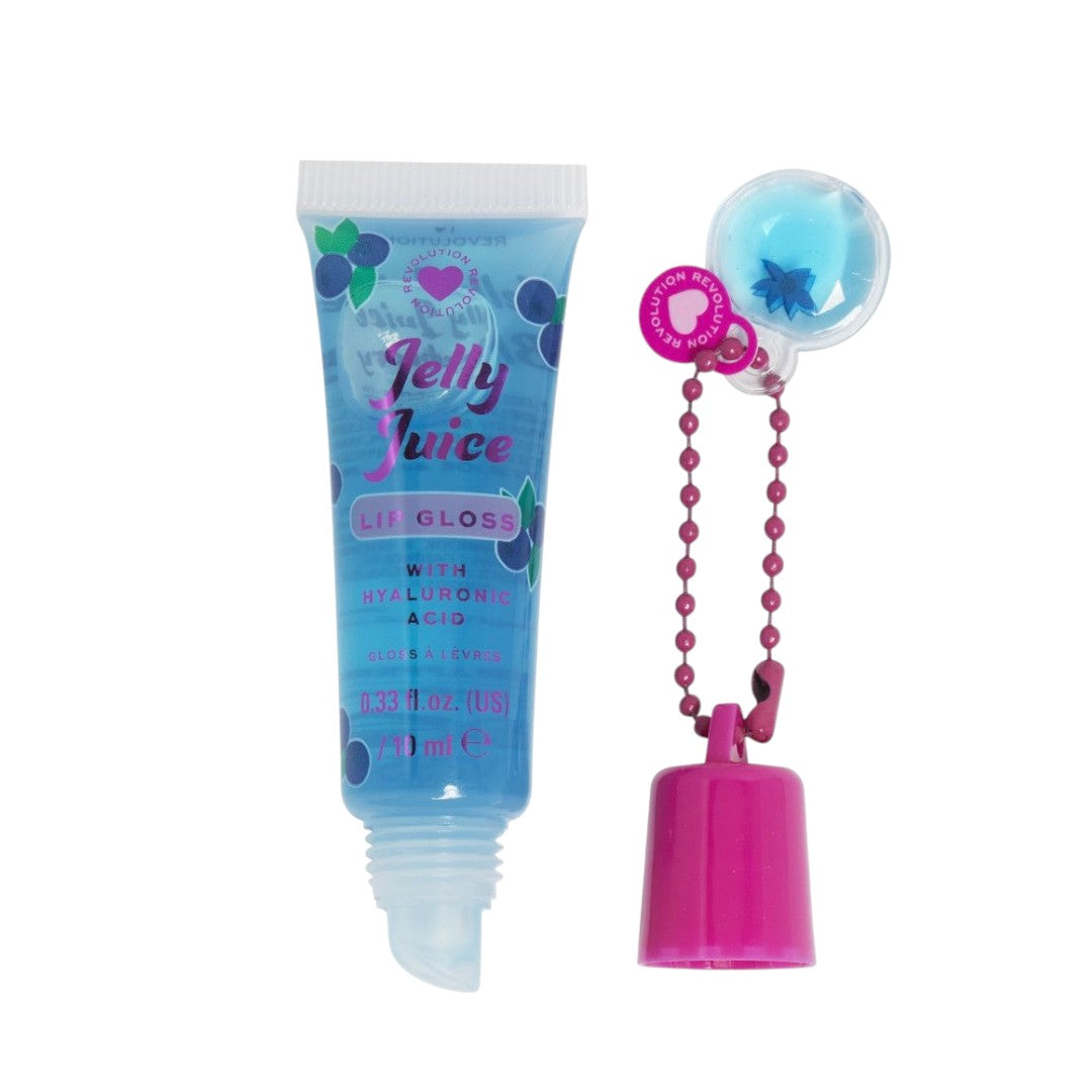 I Heart Revolution, Jelly Juice, Plumping, Lip Gloss, Blueberry, 10 ml - Feel You