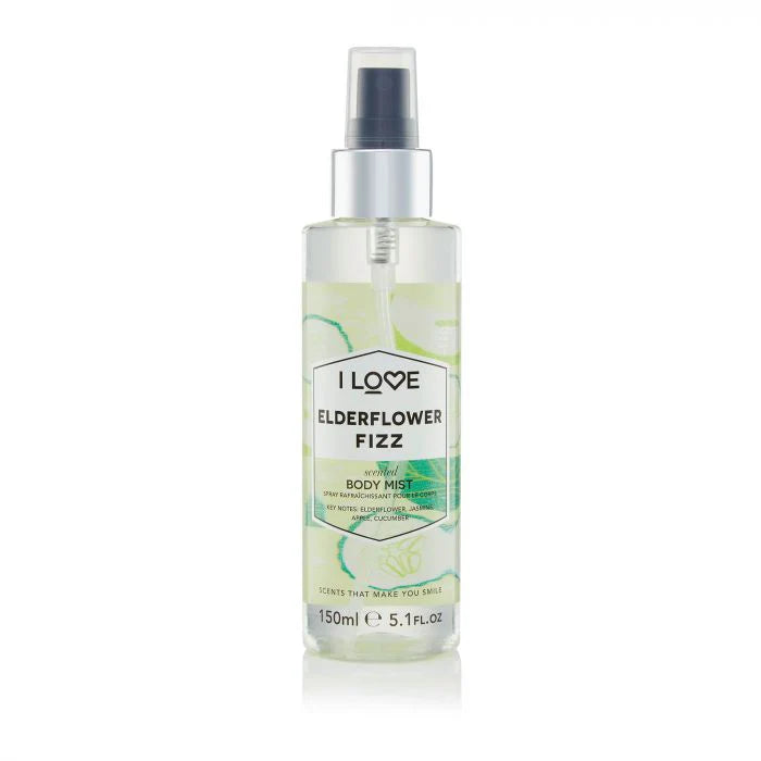 I Love Elderflower Fizz Signature Body Mist 165 ml - Feel You