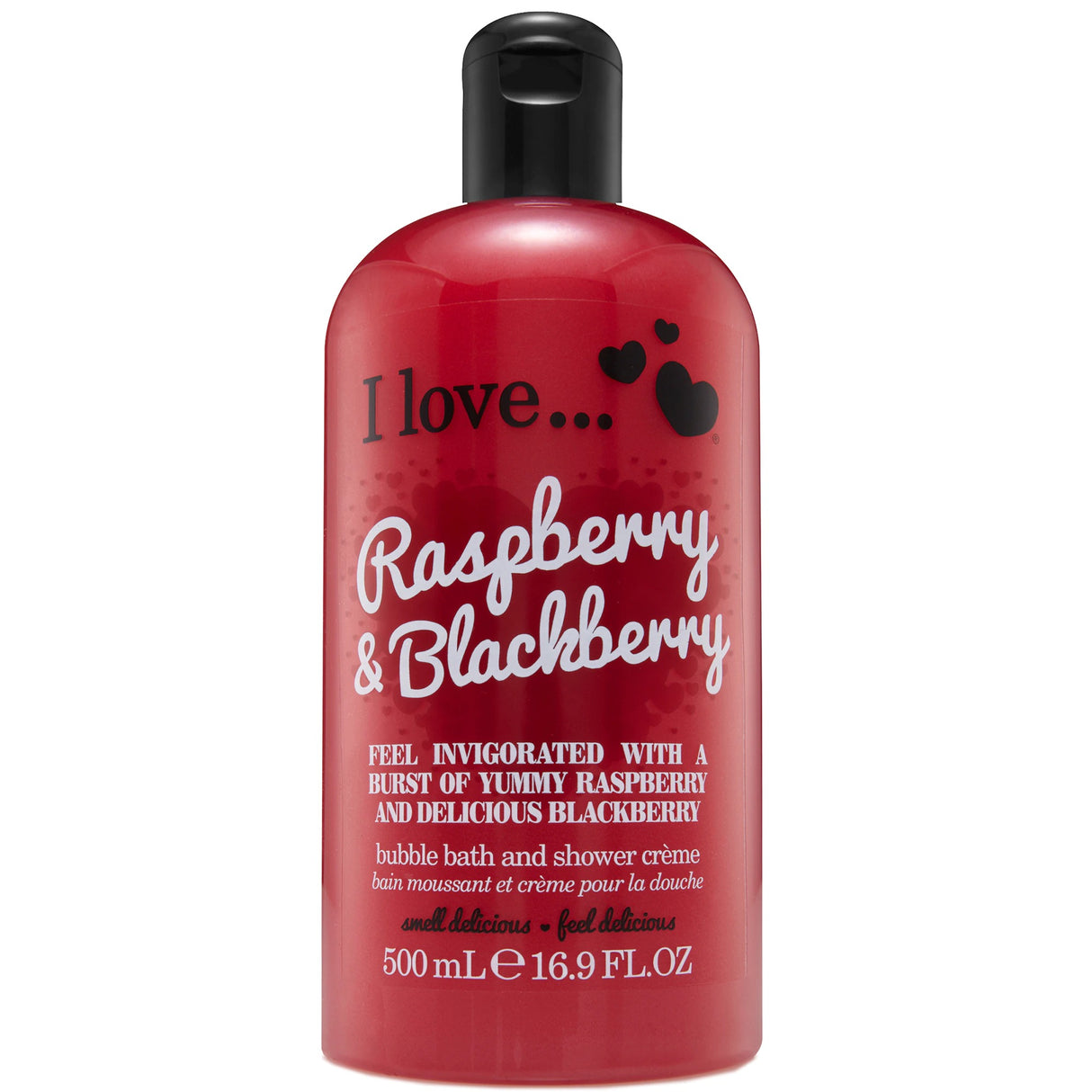 I Love, Raspberry & Blackberry, Body Wash, 500 ml - Feel You