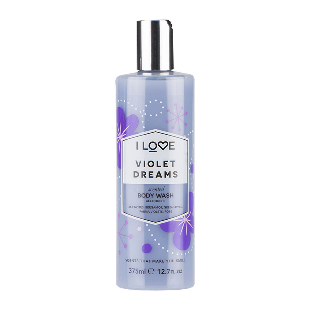 I Love, Signature Collection, Vegan, Cleansing, Violet Dreams, Body Wash, 360 ml - Feel You