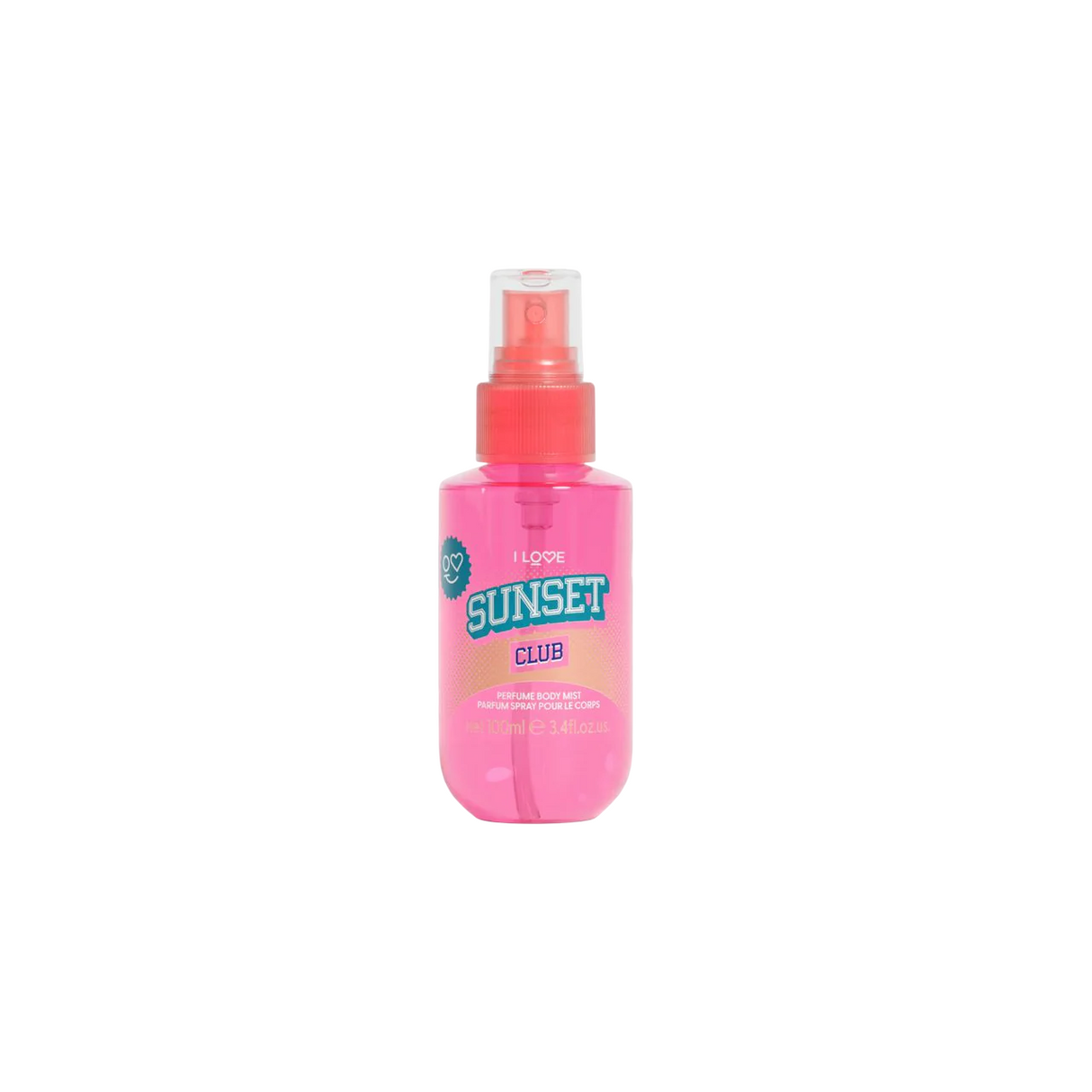 I Love, Sunset Club, Scented Spray, For Women, 100 ml - Feel You