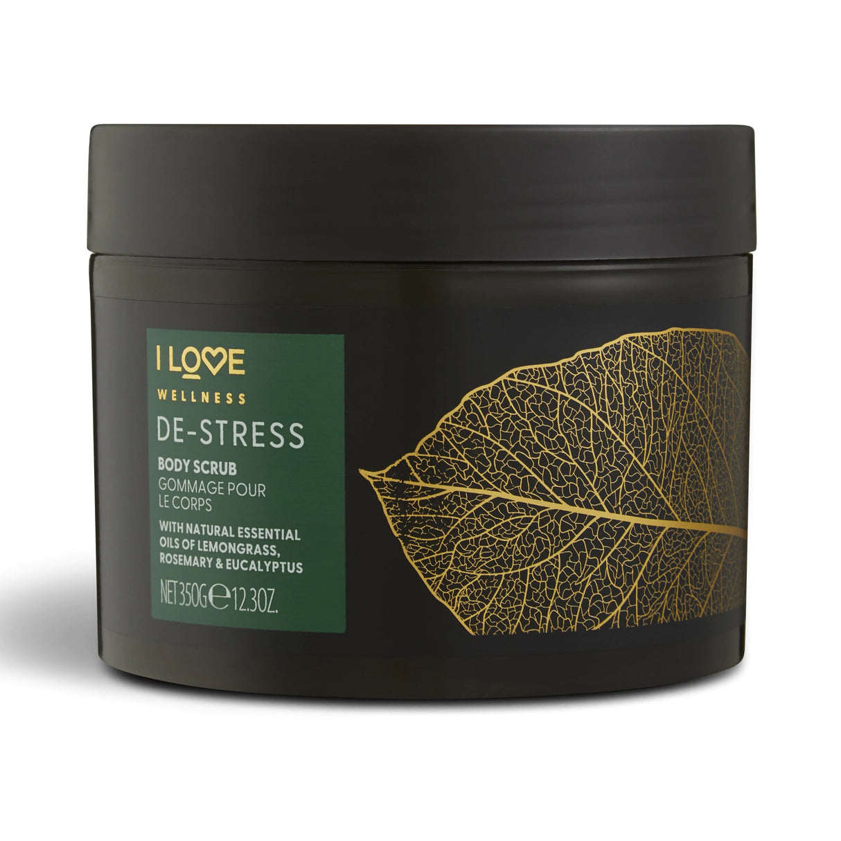 I Love, Wellness De-Stress, Vegan, Exfoliating, Body Scrub, 350 g - Feel You