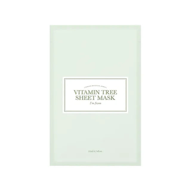 I'm From - Vitamin Tree Sheet Mask, 22ml, 1 piece - Feel You