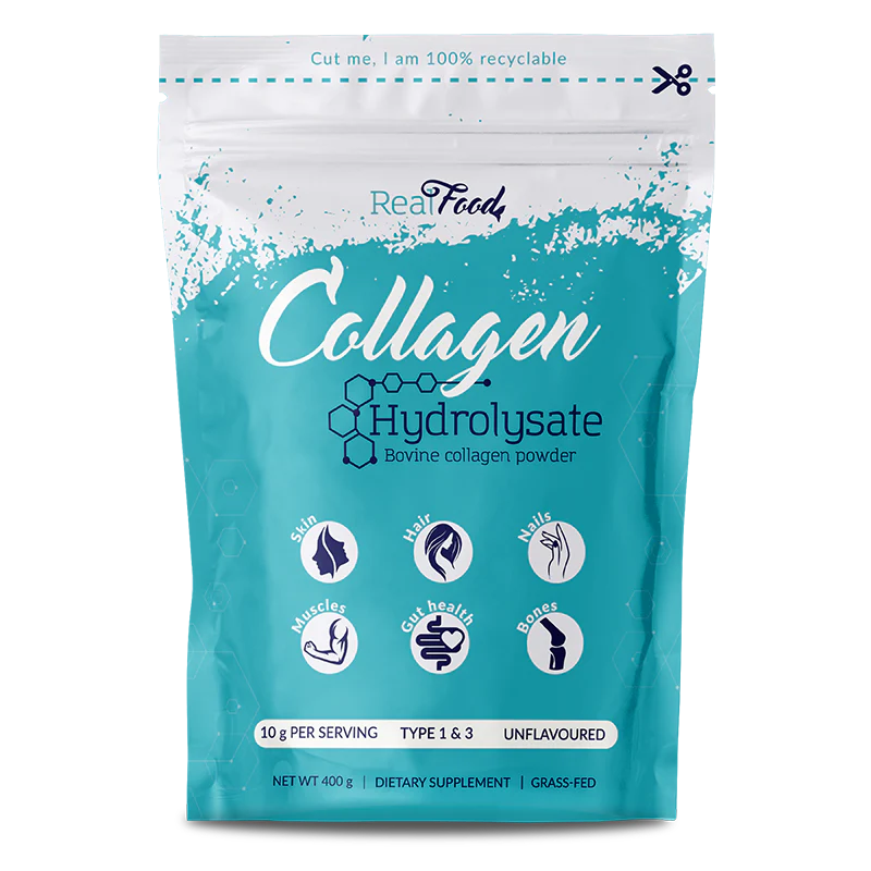 Хидролизиран телешки колаген тип 1 и 3 (10000 мг) - 40 дози, 400 г - Feel You