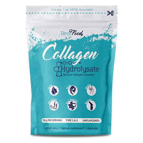 Хидролизиран телешки колаген тип 1 и 3 (10000 мг) - 40 дози, 400 г - Feel You