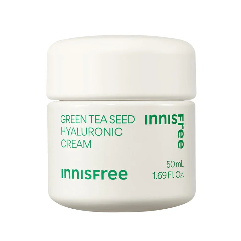 Innisfree - Green Tea Seed Hyaluronic Cream, 50ml - Feel You