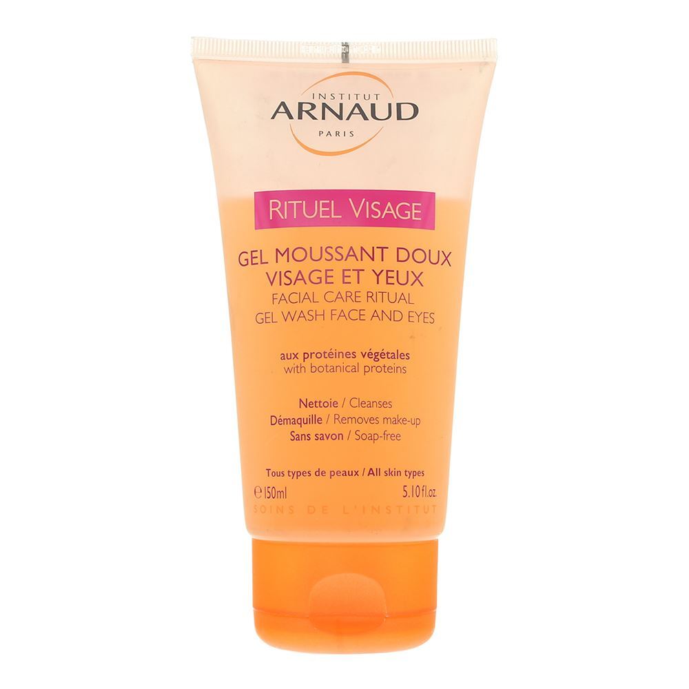 Institut Arnaud, Facial Care Ritual, Purifies, Cleansing Gel, For Face & Eyes, 150 ml - Feel You
