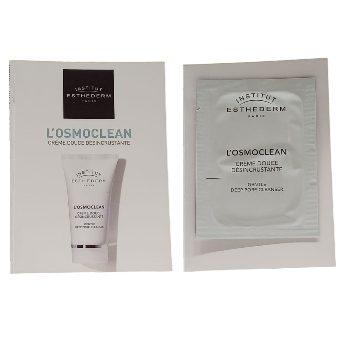 Institut Esthederm, Osmoclean, Deep Cleans And Purifies, Day & Night, Cream, For Face & Neck, 5 ml *Sample - Feel You