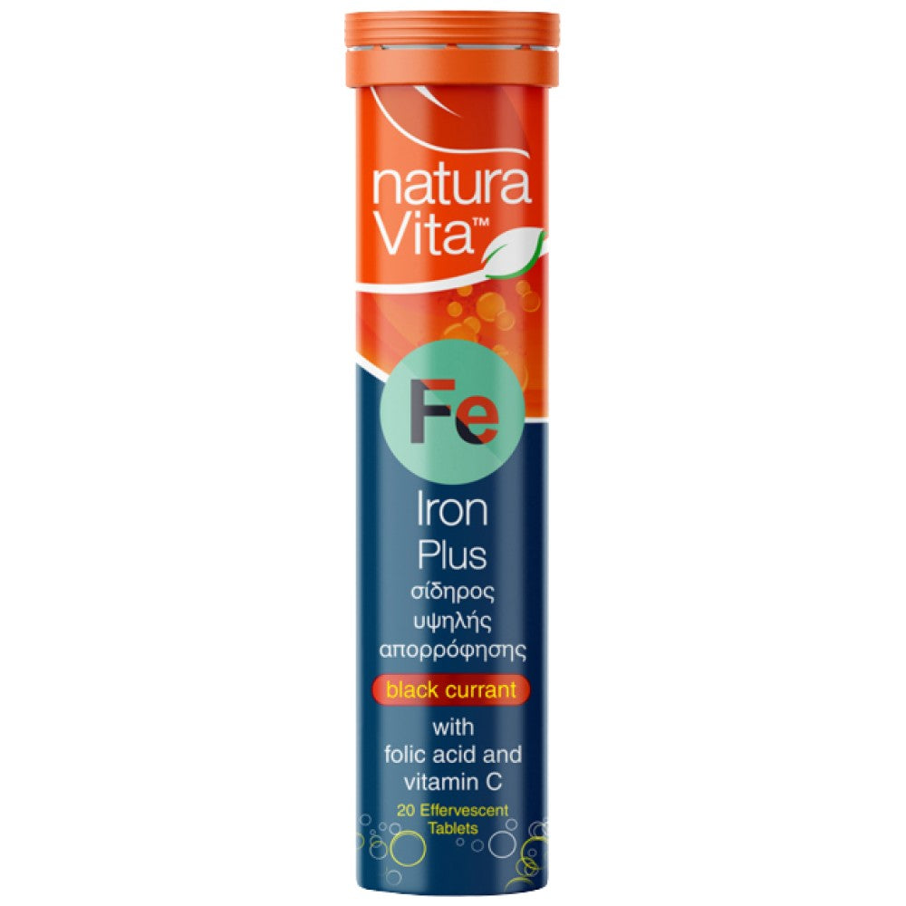 Iron plus Folic Acid & Vitamin C - 20 ефервесцентни таблетки - Feel You