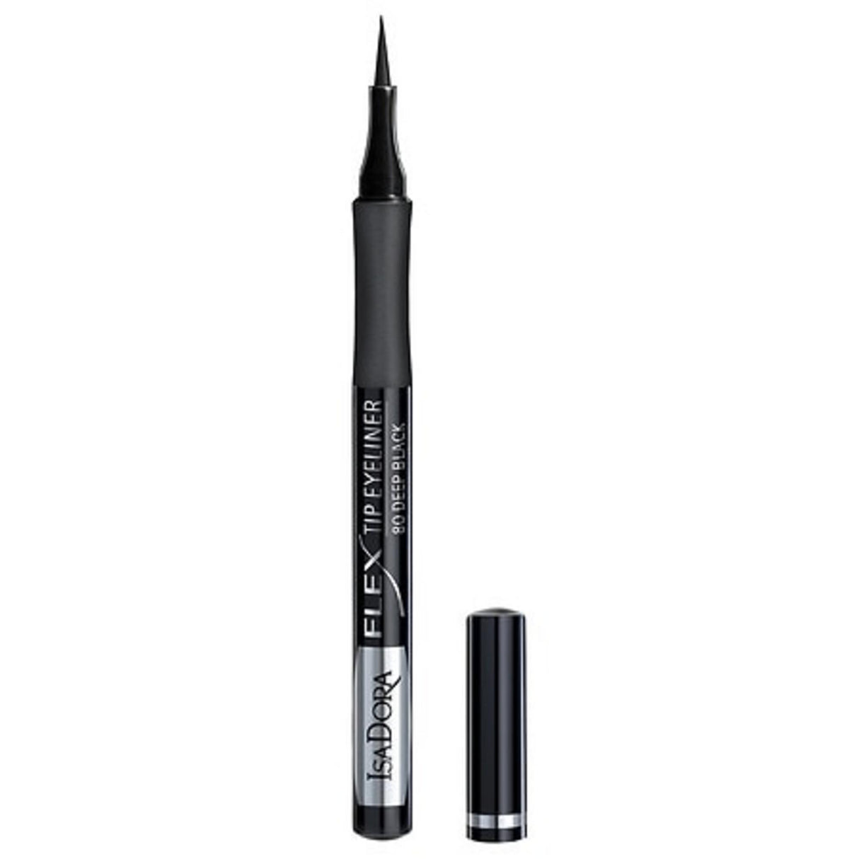 IsaDora, Flex Tip, Liquid Eyeliner, 80, Deep Black, 1 ml - Feel You