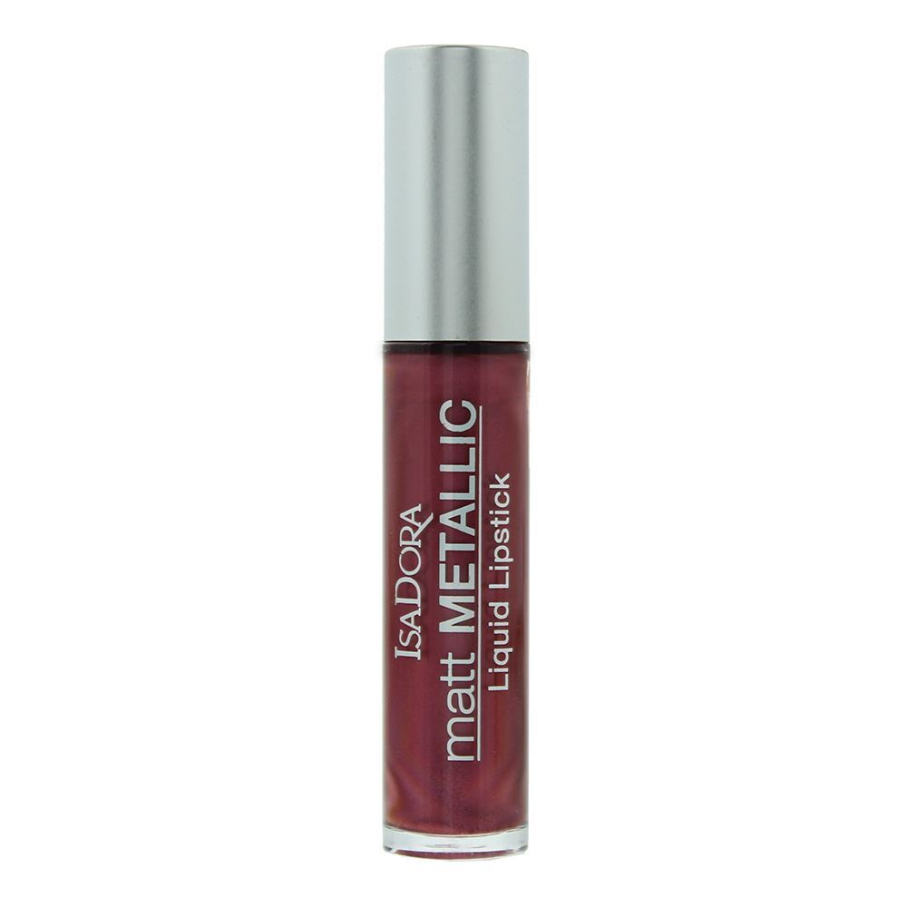 IsaDora, Matt Metallic, Liquid Lipstick, 83, Burgundy Bite, 7 ml - Feel You