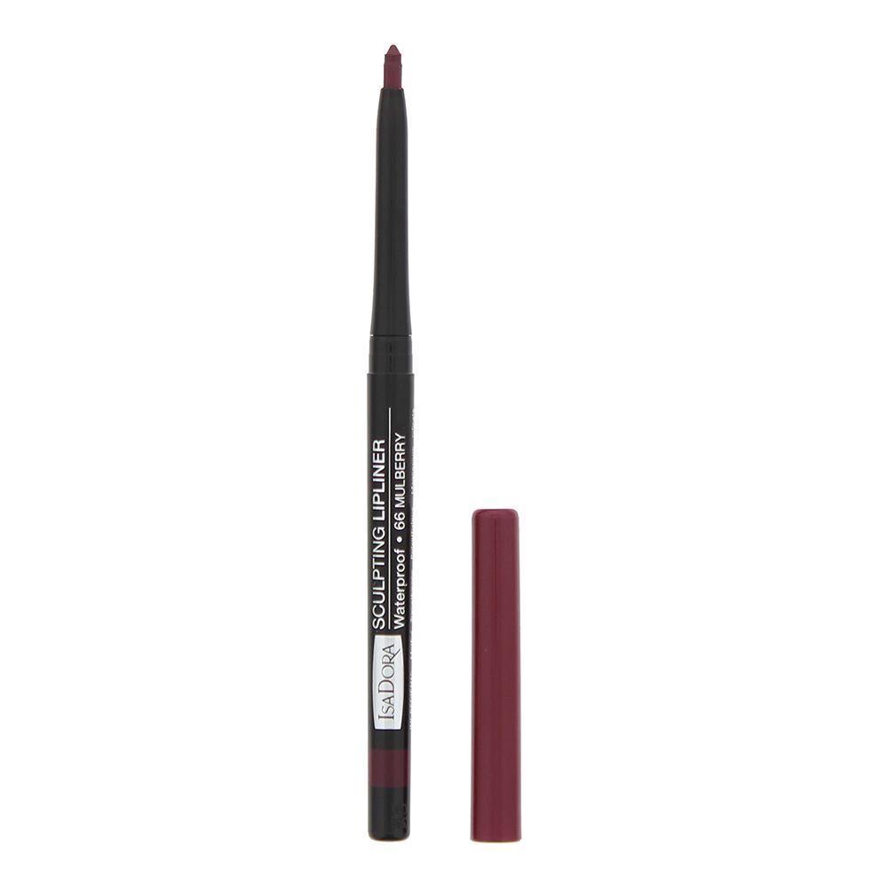 IsaDora, Sculpting, Waterproof, Lip Liner, 66, Mulberry, 0.3 g - Feel You