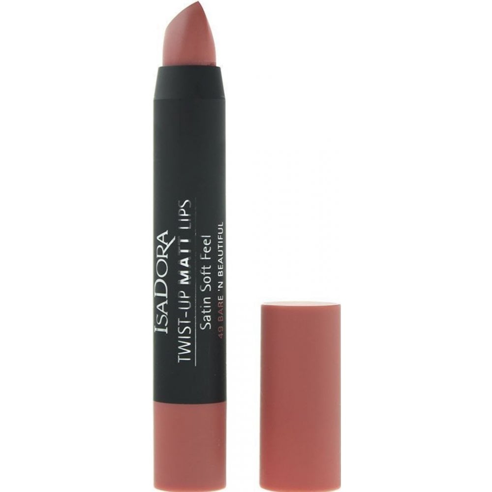 IsaDora, Twist-Up, Matte, Cream Lipstick, 49, Bare 'N Beautiful, 3.3 g - Feel You