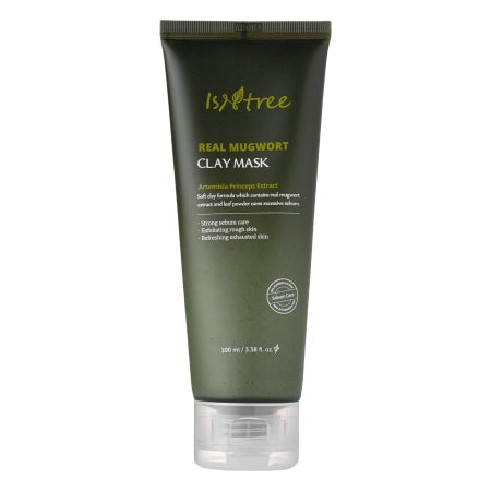 Isntree - Real Mugwort Calming Clay Mask - Mugwort Clay Mask - 100ml - Feel You
