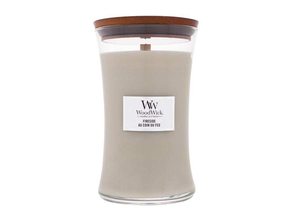 WoodWick - Fireside Vase (fireplace) - Scented candle - 609.5g