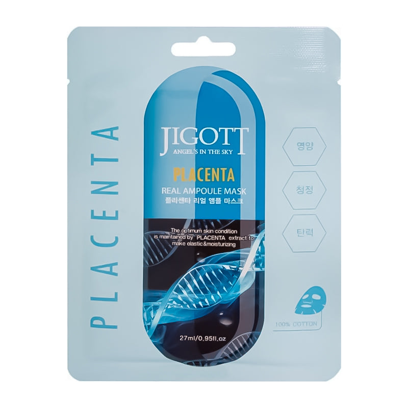 JIGOTT PLACENTA Real Ampoule Mask 27 ml - Feel You